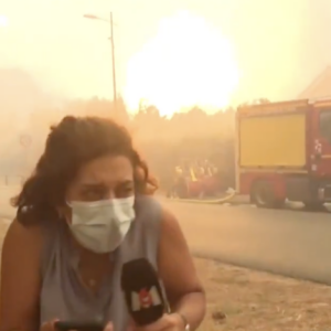 Bίντεο: Έκρηξη live φιάλης αερίου στην Γαλλία κατά την διάρκεια πυρκαγιάς