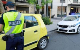 Αυτοκίνητο παρέσυρε και τραυμάτισε αστυνομικό της Τροχαίας στην Πάτρα