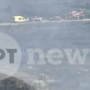 Βίντεο-ντοκουμέντο: Το σημείο όπου η φωτιά έκαψε ζωντανούς τους δύο πυροσβέστες στο Ρέθυμνο