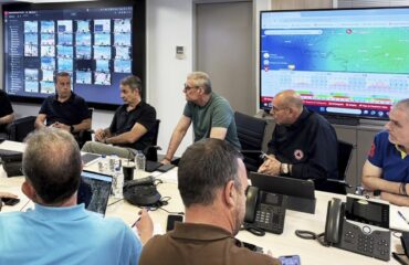 Στο Συντονιστικό Κέντρο Επιχείρησης και Διαχείρισης Κρίσεων της Πολιτικής Προστασίας ο Κ.Μητσοτάκης