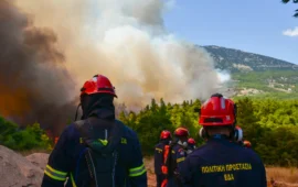 Ε.Λέκκας για φωτιές σε Αττική και Βοιωτία: «Ακόμη και μικρή βροχή μπορεί να προκαλέσει προβλήματα»