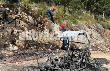 Ζάκυνθος: Από ένα όχημα Beach Buggy ξεκίνησε η φωτιά στον Μαραθιά – Σώθηκαν την τελευταία στιγμή πατέρας και γιος