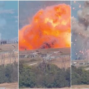 Βίντεο: Μεγάλη πυρκαγιά σε εργοστάσιο πυρομαχικών στην Ρώμη