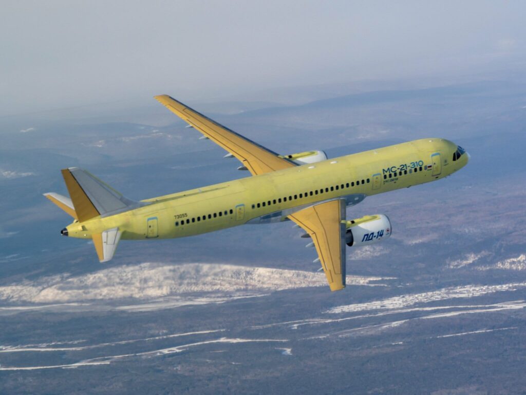 Ρωσία: Πτήση 4.000 χλμ. για το αεροσκάφος MC-21