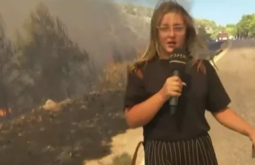 Φλόγες στη Σαλαμίνα περικύκλωσαν ρεπόρτερ και οπερατέρ του OPEN: «Φεύγουμε Κώστα – Τρέχα γρήγορα!» (βίντεο)