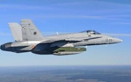 Ισπανικό F-18 κατέρριψε drone στη Ρουμανία