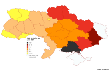 Η Ουκρανία έχασε το 45% του πληθυσμού της από τότε που έγινε ανεξάρτητο κράτος!