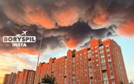 Κίεβο: Απόκοσμες εικόνες στο Μπορισπόλ μετά τα ρωσικά πλήγματα – Πυκνά σύννεφα καπνού κάλυψαν τον ουρανό (βίντεο)
