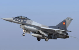 Ρουμανικό F-16 κατέστρεψε θαλάσσιο drone με εκρηκτικά στη Μαύρη Θάλασσα