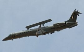 Αεροσκάφη Erieye EMB-145 της ΠΑ σε ασυνήθιστες πτήσεις πάνω από Αιγαίο και ανατολική Μεσόγειο