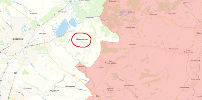 Ρωσικές δυνάμεις εξαπολύουν έφοδο στη Μικολάιφκα βόρεια του Σλοβιάνσκ
