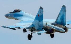 Ρωσικό Su-35 βομβάρδισε κτίρια στο Σλαβιάνσκ – Δείτε τι απέμεινε (βίντεο)