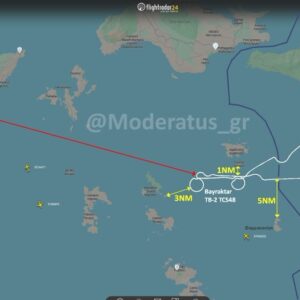 Ένα (!) μίλι μόλις από τις ακτές των ελληνικών νησιών έφτασαν σήμερα τα τουρκικά drones! (χάρτες}