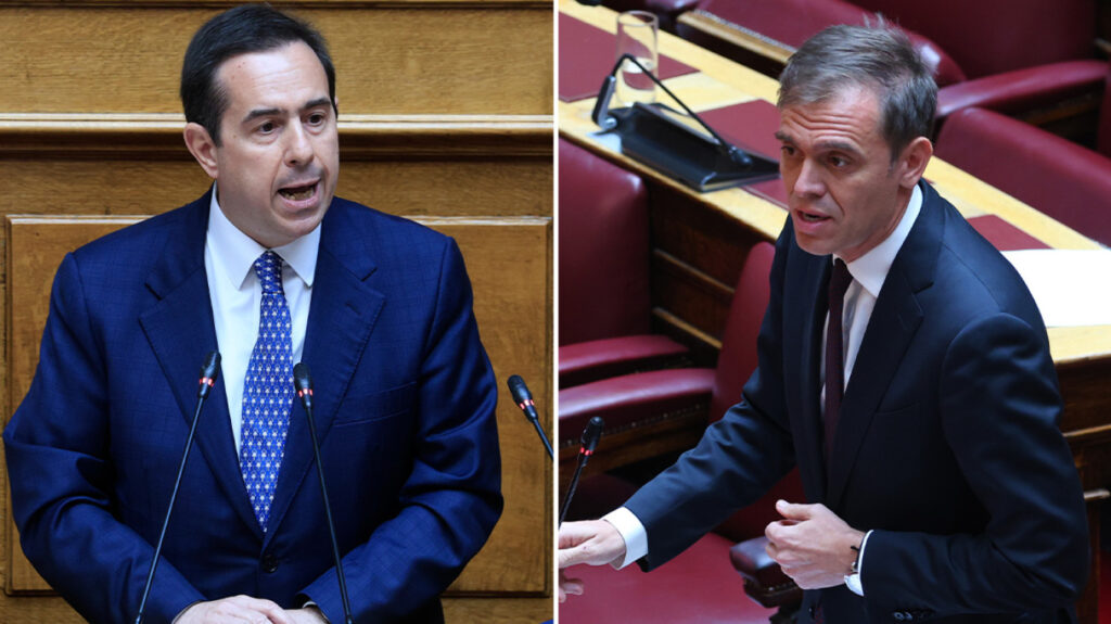 Σύγκρουση Ν.Μηταράκη-Δ.Μάντζου για την μη εκλογή της Ε.Ακρίτα για αντιπρόεδρος της Βουλής