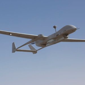 Βραδινή πτήση UAV Heron στο Αιγαίο