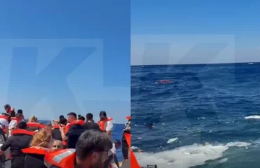 Βυθίστηκε επιβατηγό πλοίο με 279 επιβάτες ανοικτά της Κερύνειας (βίντεο)