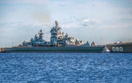 Το πυρηνοκίνητο καταδρομικό Admiral Nakhimov του ρωσικού Ναυτικού επιστρέφει σε υπηρεσία με σχεδόν 200 πυραύλους