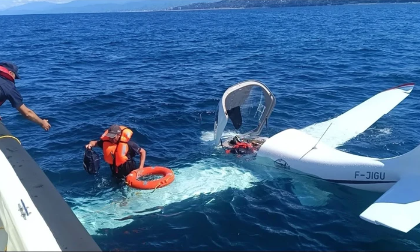 Toυρκία: Aνασκαστική προσθαλάσσωση μικρού αεροσκάφους με πιλότο Ευρωπαίο αξιωματούχο