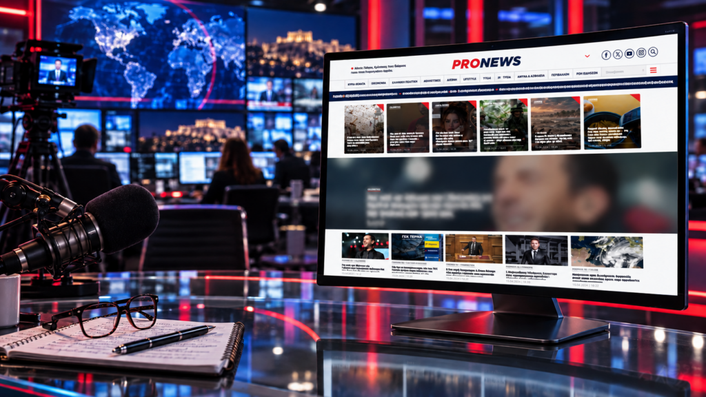 Νέο ρεκόρ για το pronews.gr: 10,1 εκατ. συσκευές «κατέβασαν» τις πληροφορίες που μετέδιδε εχθές 15/9