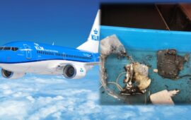 «Πανικός» σε πτήση της KLM από έκρηξη powerbank: Πήρε φωτιά πάνω από τον Ατλαντικό (βίντεο)