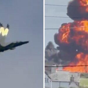 Βρετανία: Οι πιλότοι έριξαν το αεροσκάφος σε ανοιχτό πεδίο και εκτινάχθηκαν (βίντεο)