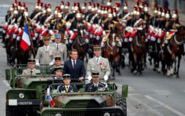 Ο Ε.Μακρόν από το υπόγειο των Ηλυσίων ανακοίνωσε ότι στέλνει στρατό στην Σ.Αραβία