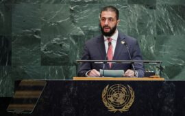 Αχμέντ αλ-Σάρα στον ΟΗΕ: «Τα Υψίπεδα του Γκολάν θα παραμείνουν συριακό έδαφος»