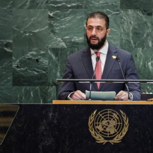 Αχμέντ αλ-Σάρα στον ΟΗΕ: «Τα Υψίπεδα του Γκολάν θα παραμείνουν συριακό έδαφος»