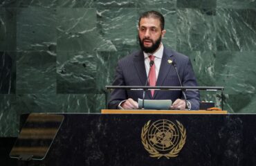 Αχμέντ αλ-Σάρα στον ΟΗΕ: «Τα Υψίπεδα του Γκολάν θα παραμείνουν συριακό έδαφος»