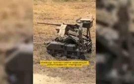Oυκρανικά UGV σε δοκιμές από τον ιταλικό Στρατό σε άσκηση (βίντεο)