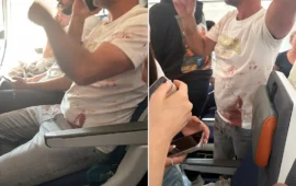 Flydubai: Η στιγμή που οι επιβάτες έτρεξαν στο πιλοτήριο μετά το μαχαίρωμα του πιλότου (βίντεο)