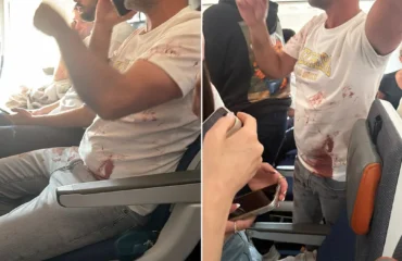 Flydubai: Η στιγμή που οι επιβάτες έτρεξαν στο πιλοτήριο μετά το μαχαίρωμα του πιλότου (βίντεο)