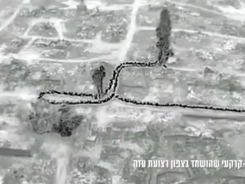 Γάζα: Οι IDF κατέστρεψαν σήραγγα 1,5 χιλιομέτρου στο βόρειο τμήμα – Δείτε βίντεο
