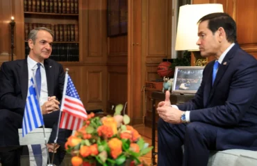 Η ανάρτηση Κ.Μητσοτάκη για την συνάντηση με τον Μ.Ρούμπιο στην Αθήνα