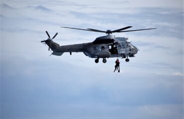 Super Puma της Πολεμικής Αεροπορίας μετέφερε ασθενή από κρουαζιερόπλοιο νοτιοανατολικά της Ρόδου