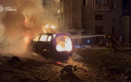 Βίντεο: Η στιγμή που ρωσικός πύραυλος κτυπά το Χάρκοβο