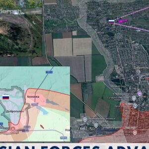 Οι Ρώσοι εκκαθαρίζουν τα υψώματα γύρω από την Ντομπροπίλια
